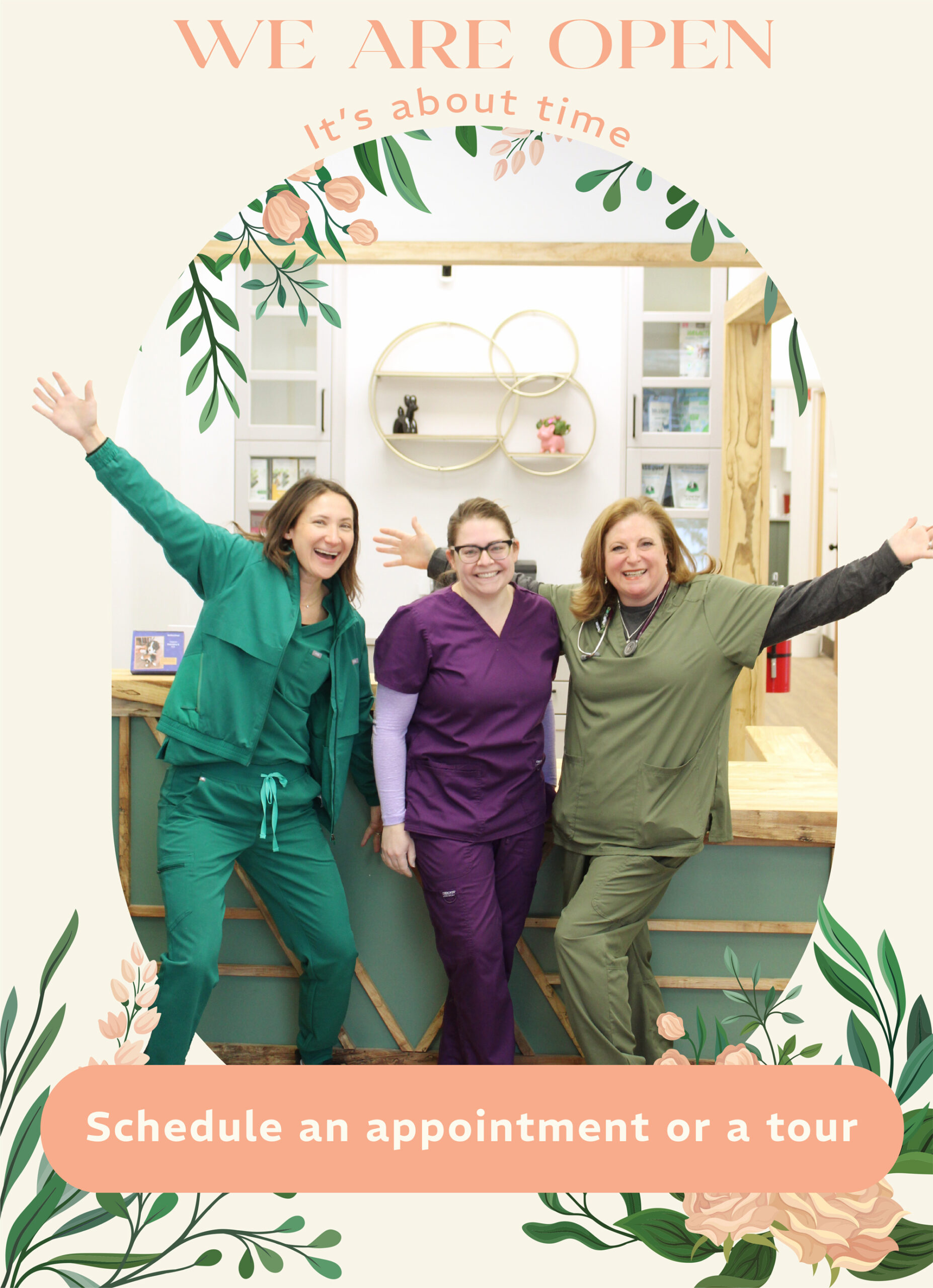 veterinary clinic staff of healing paws in mount kisco